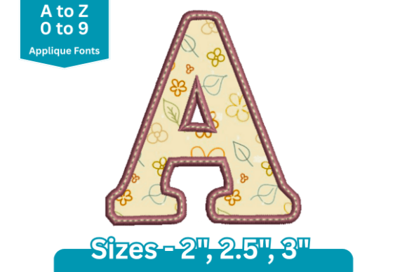 Applique Font Satin Bean Stitch Review