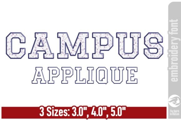 Campus Wide Applique Font: A Designer’s Review