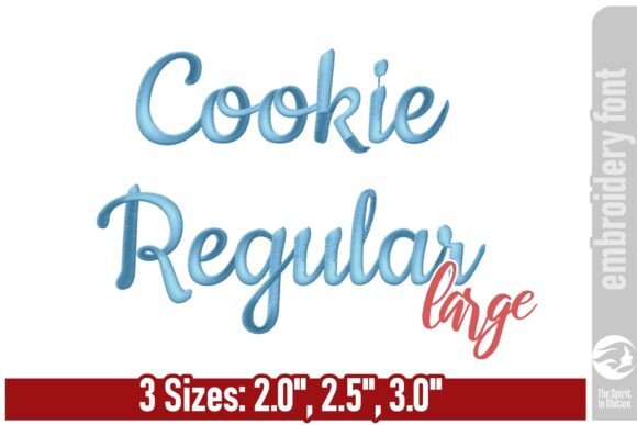 Cookie Regular Embroidery Font - Large: A Designer's Review