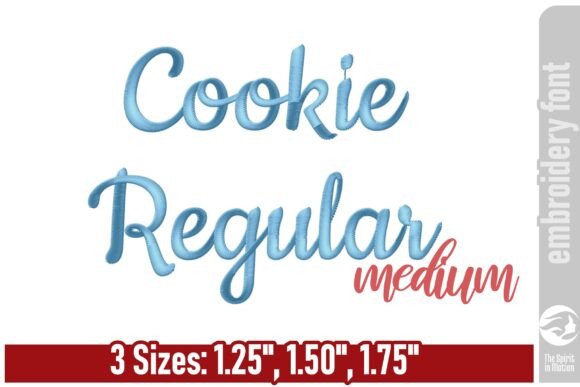 Cookie Regular Embroidery Font Review