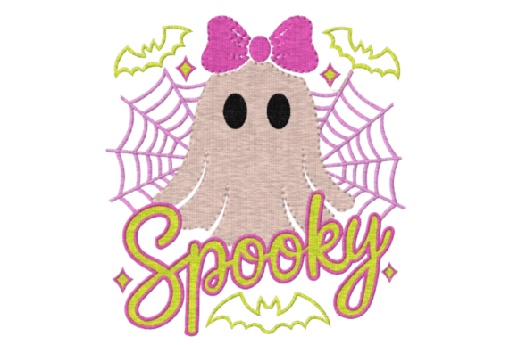 Cute Spooky Ghost: An Embroidery Design Review