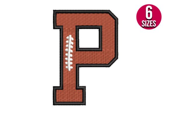Football Font Alphabet Letter P: A Designer Review