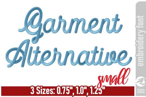 Garment Alternative Embroidery Font Review