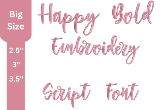 Happy Bold Embroidery Script Font Review