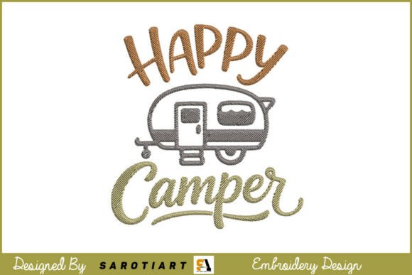 Happy Camper Vintage Trailer: Sweatshirt Design Review