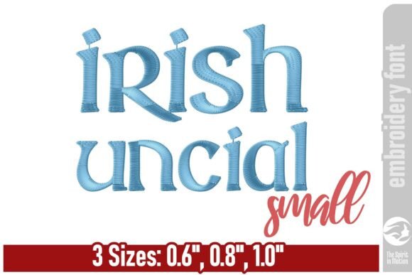 Irish Uncial Embroidery Font - Small: A Seasonal Review