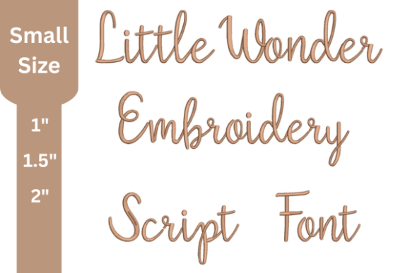Little Wonder Script Embroidery Font Review