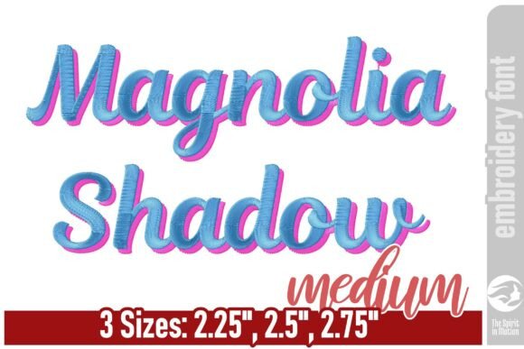 Magnolia Shadow Font: Elegant Business Merch