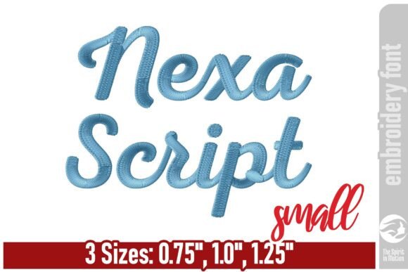 Nexa Script Small: A Holiday Embroidery Review