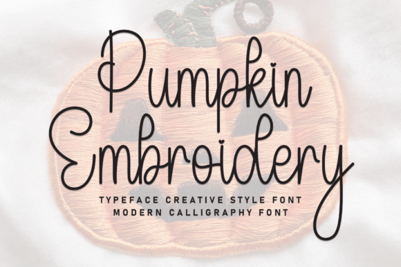 Pumpkin Embroidery: A Seasonal Font Review