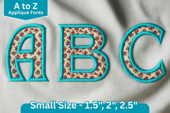 Regal Stitch Applique Font: A Boutique Apparel Review
