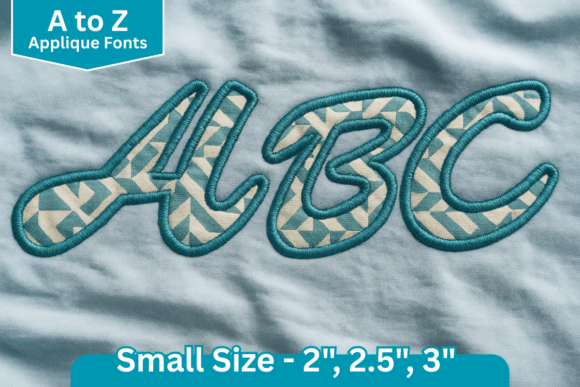 Smooth Stitch Applique Font: A Designer's Review