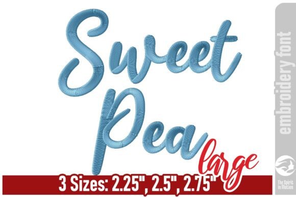 Sweet Pea Script: Large Font for Etsy Sales